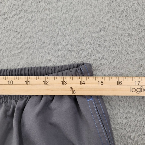 Reebok Pants Mens XL Gray Jogger Outdoors Running Adjustable Cuff Logo Stretch - Picture 12 of 14